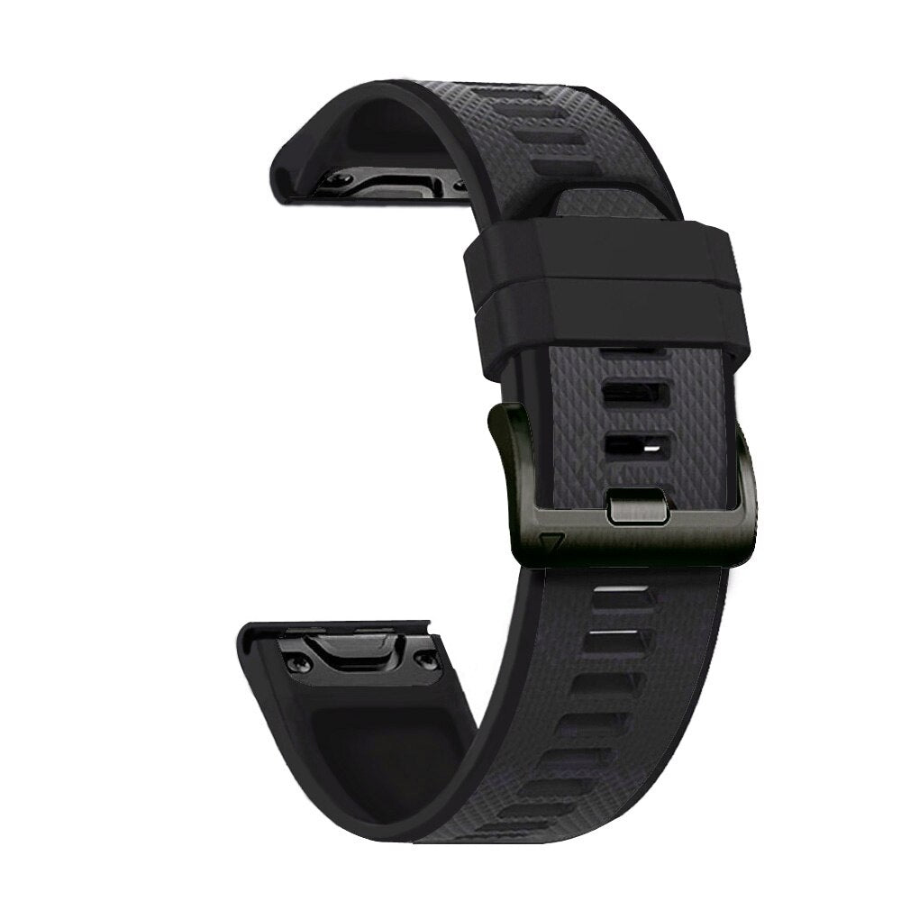 Pulseira Quick-Fit | 26mm (silicone) - 5 cores