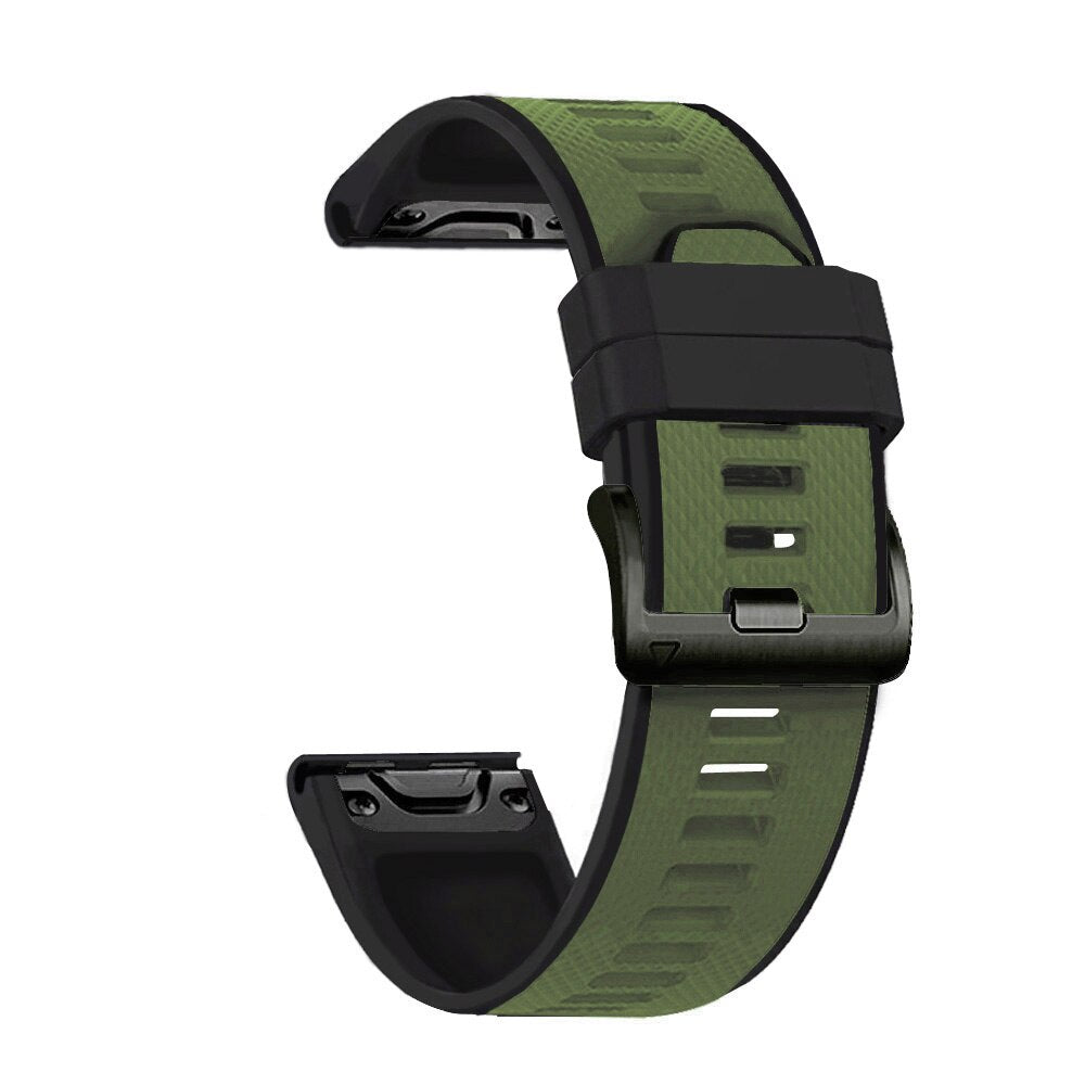 Pulseira Quick-Fit | 26mm (silicone) - 5 cores