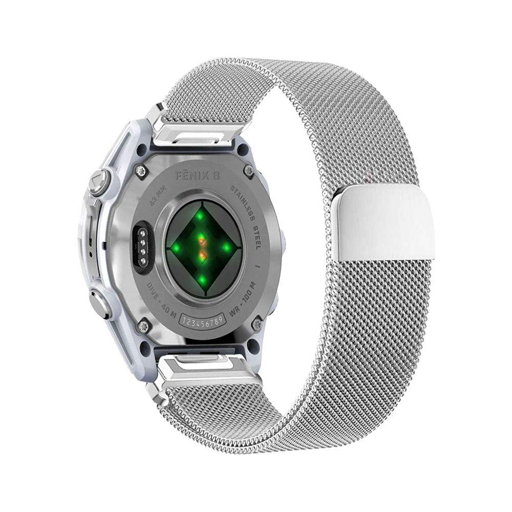 Paski do zegarka Quick-Fit | 22mm (Milanese Mesh) - 2 kolorów