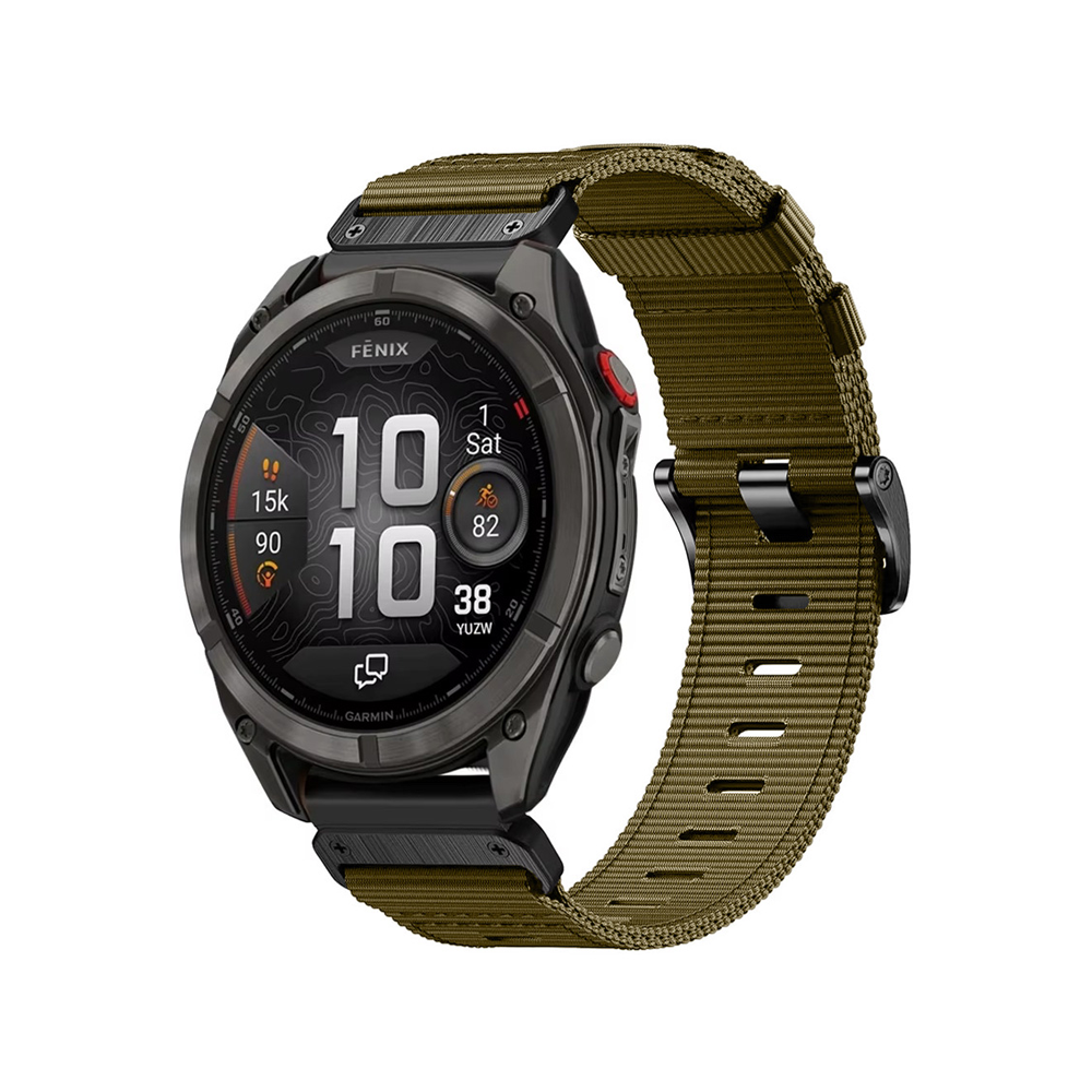 Paski do zegarka Quick-Fit | 26mm (nylon wojskowy) - 4 kolorów
