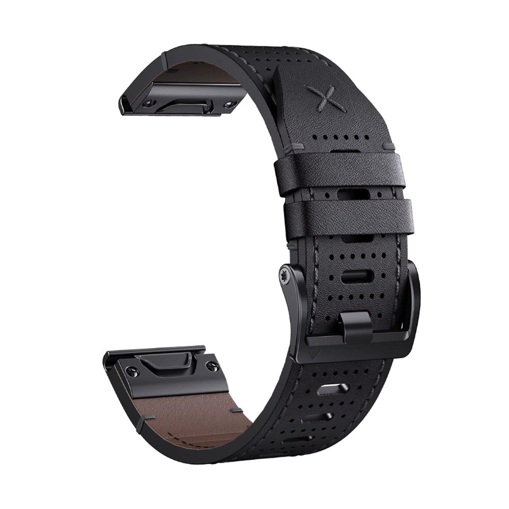 Pulseira Quick-Fit | 22mm (Couro performance) - 2 cores