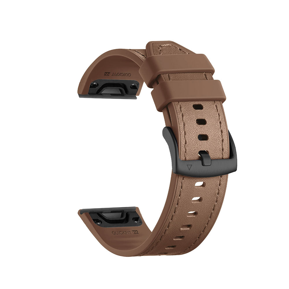 Pulseira Quick-Fit Run | 22mm (Couro desportivo) - 4 cores