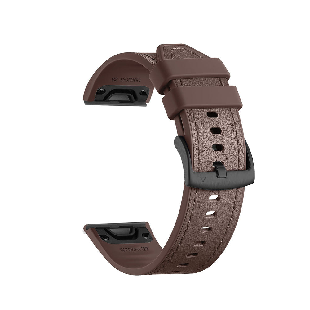 Pulseira Quick-Fit Run | 22mm (Couro desportivo) - 4 cores