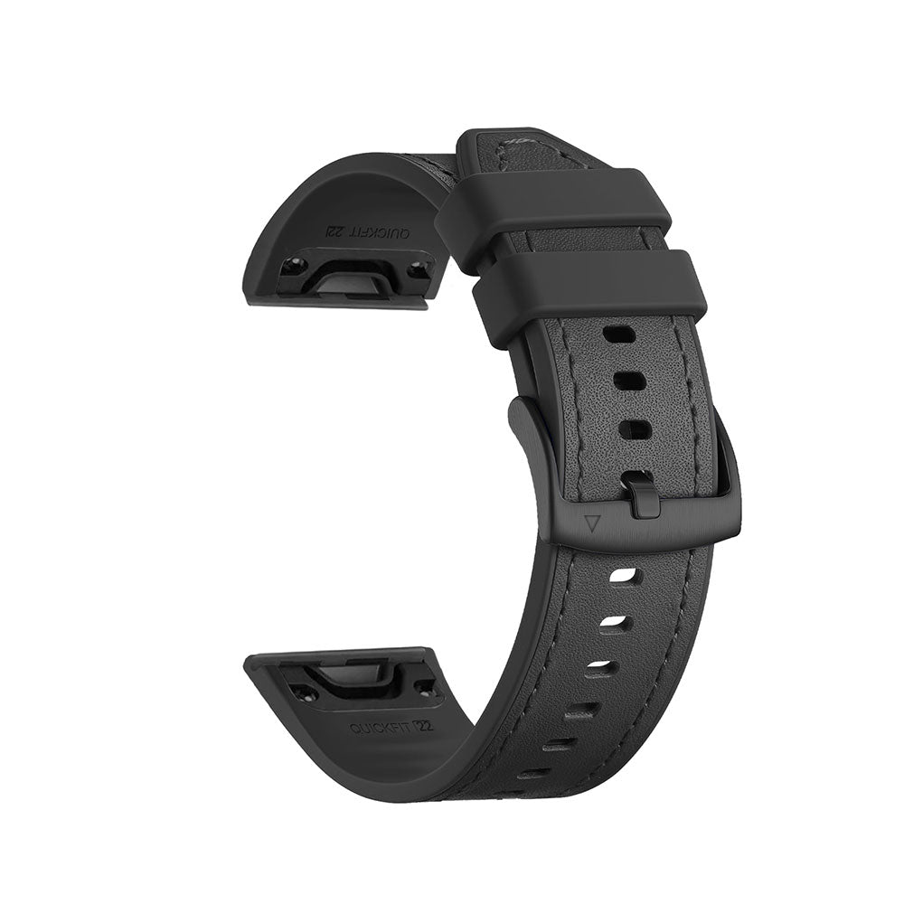 Pulseira Quick-Fit Run | 20mm (Couro desportivo) - 4 cores